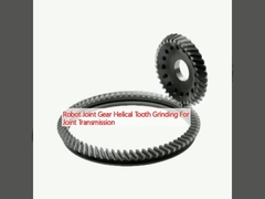 Robótico de engranaje articulado para trituración de dientes helicoidales para transmisión conjunta