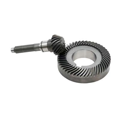 100 grados 90 grados de bisel de engranaje espiral fresado alta precisión de posición