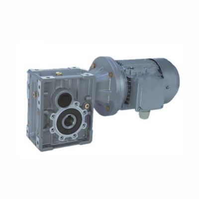 Reducción de velocidad de ángulo recto micro-hipóide Caja de engranajes de alto par motor eléctrico de eje hueco helicoidal