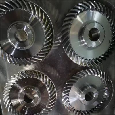 Equipo de engranaje de biselado en espiral con equipo industrial de módulo pequeño de alta precisión
