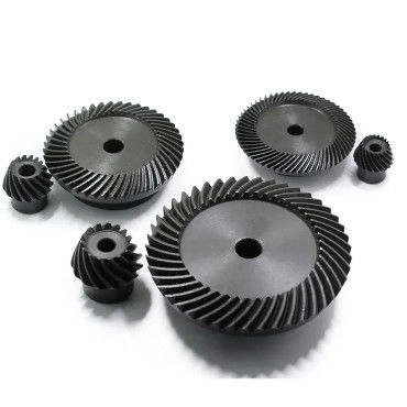 Gran módulo en espiral Bevel Gear de alta calidad Forjando Gran Rueda de la Corona Pinion Fabricante profesional
