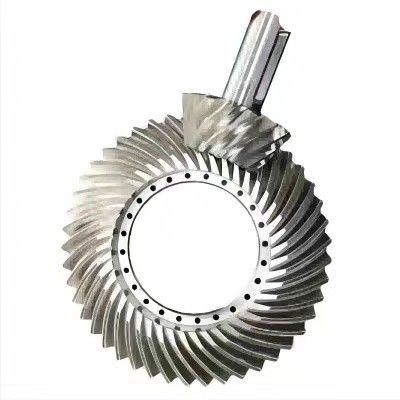 Conjunto de engranajes hipoides de engranaje de bisel y eje de piñón de alta potencia y torque alto