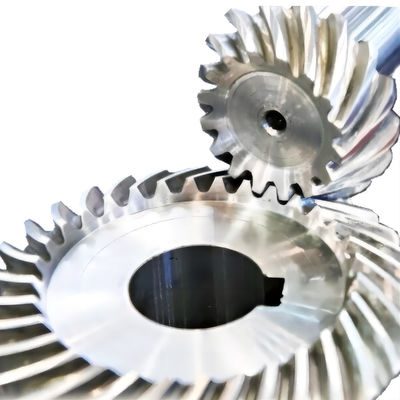 Mecanizado CNC de engranajes y ejes de engranajes de transmisión hipóides para excavadoras