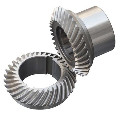 Conjunto de engranajes de máquinas-herramientas en espiral metálica para sistemas de transmisión de máquinas