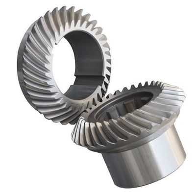 Conjunto de engranajes de máquinas-herramientas en espiral metálica para sistemas de transmisión de máquinas
