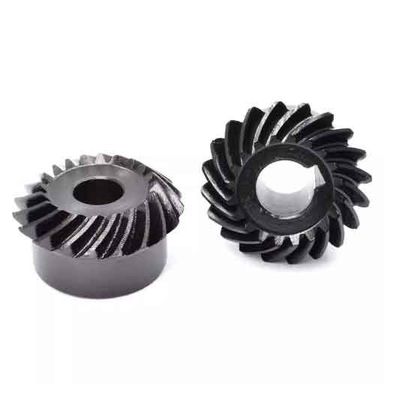 1.5 Módulo de rueda de la corona y el pinio de acero endurecido giroscopio de biselado en espiral para bicicleta