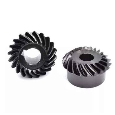 1.5 Módulo de rueda de la corona y el pinio de acero endurecido giroscopio de biselado en espiral para bicicleta