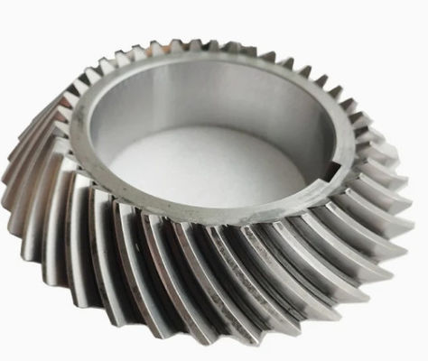 El engranaje oblicuo axial circular, pinón de bisel en miniatura personalizado para la industria