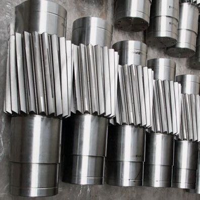 42CrMo Eje de engranaje Eje de engranaje industrial para piezas giratorias