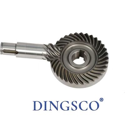 Acero Cuatro Serie Mayor Reducción de engranaje de forma espiral para la automatización industrial