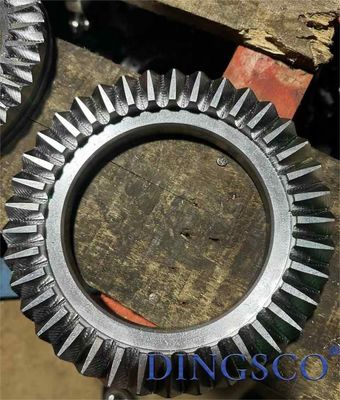 Conjunto de engranajes hipoides rueda de bisel y piñón para caja de engranajes de acuador rotativo hueco