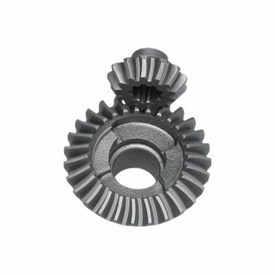 Cero grados de engranaje en espiral con malla de dientes múltiples menos fuerzas axiales