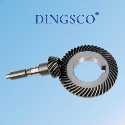 Reductor Industrial Helicoidal Cónico en Ángulo de 90 Grados con Engranaje Cónico Espiral
