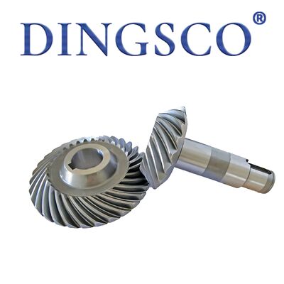 Equipo de engranaje de biselado en espiral de alta precisión para piezas de transmisión industrial de alta velocidad en China